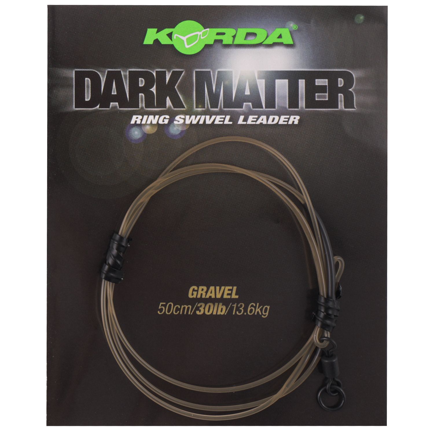 50cm QC & Ring Swivel All Available 30cm Brand New Korda Dark Matter Leaders 
